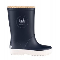 Утеплені гумові чоботи Igor Shoes сині