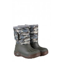 Чоботи гумові утеплені дутики Topo Ski Camo хакі