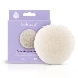 Натуральна дитяча губка із конжаку для купання Kokoso Baby