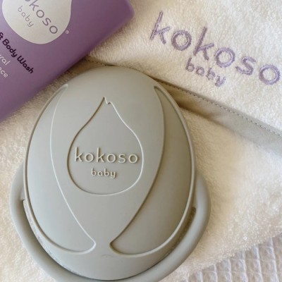 Силіконова губка для купання Kokoso Baby