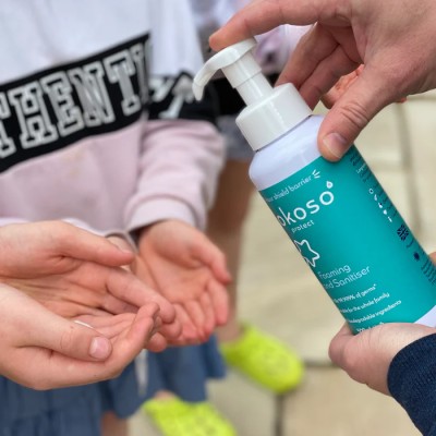 Санітайзер для рук без спирту у вигляді пінки Kokoso Protect