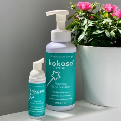 Санітайзер для рук без спирту у вигляді пінки Kokoso Protect