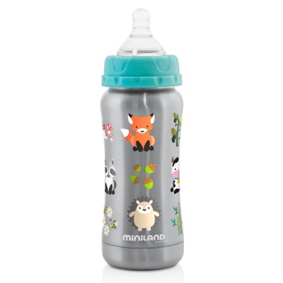 Термопляшечка з соскою Тhermobaby Silver