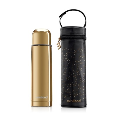 Термос із термосумкою Miniland Deluxe Thermos Gold