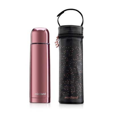 Термос із термосумкою Miniland Deluxe Thermos Rose