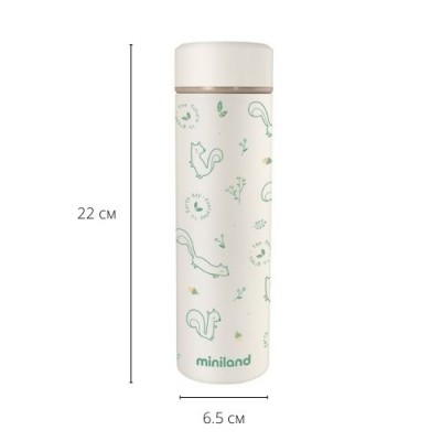 Термос Miniland natur thermos chip 450 мл (білочка)