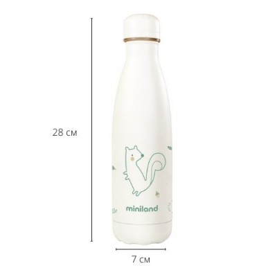 Термопляшека Miniland Natur Bottle Chip 500 мл 