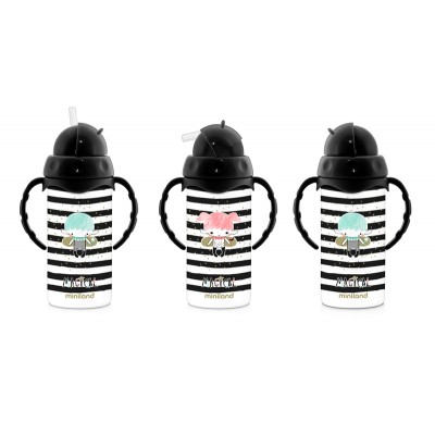 Термопоїльник з трубочкою Miniland Thermokid Magical 240 мл.