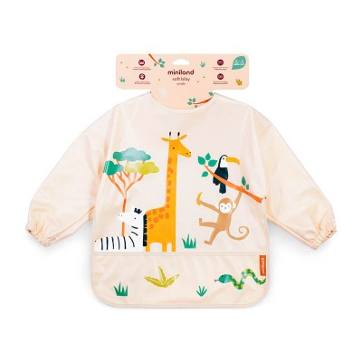  Нагрудник з довгим рукавом Minilad Baby Jungle