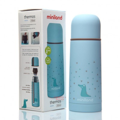 Термос для рідин Miniland Silky Thermos 350 мл. блакитний