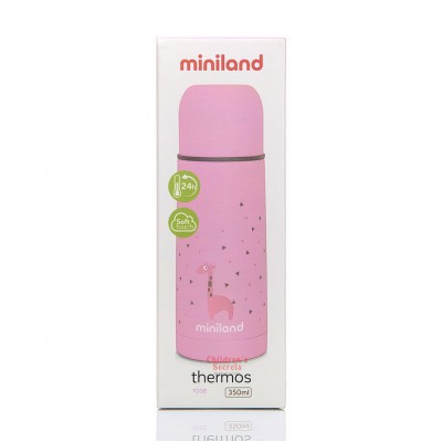 Термос для рідин Miniland Silky Thermos 350 мл рожевий