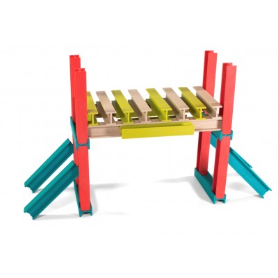 Будівельний еконабір Miniland Eco Beams