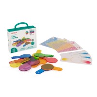 Прозорі кольорові палітри 12 шт Miniland Educational