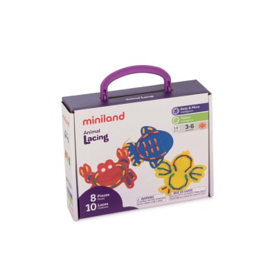 Дидактичний набір для шнурування “Тварини”