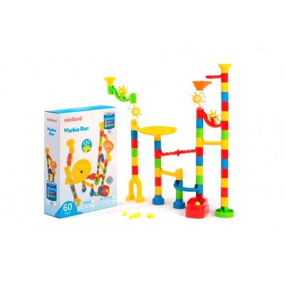 Конструктор-лабіринт Miniland Marble Run 60 деталей