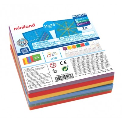Набір математичних планшетів Geoboard Set 15 см
